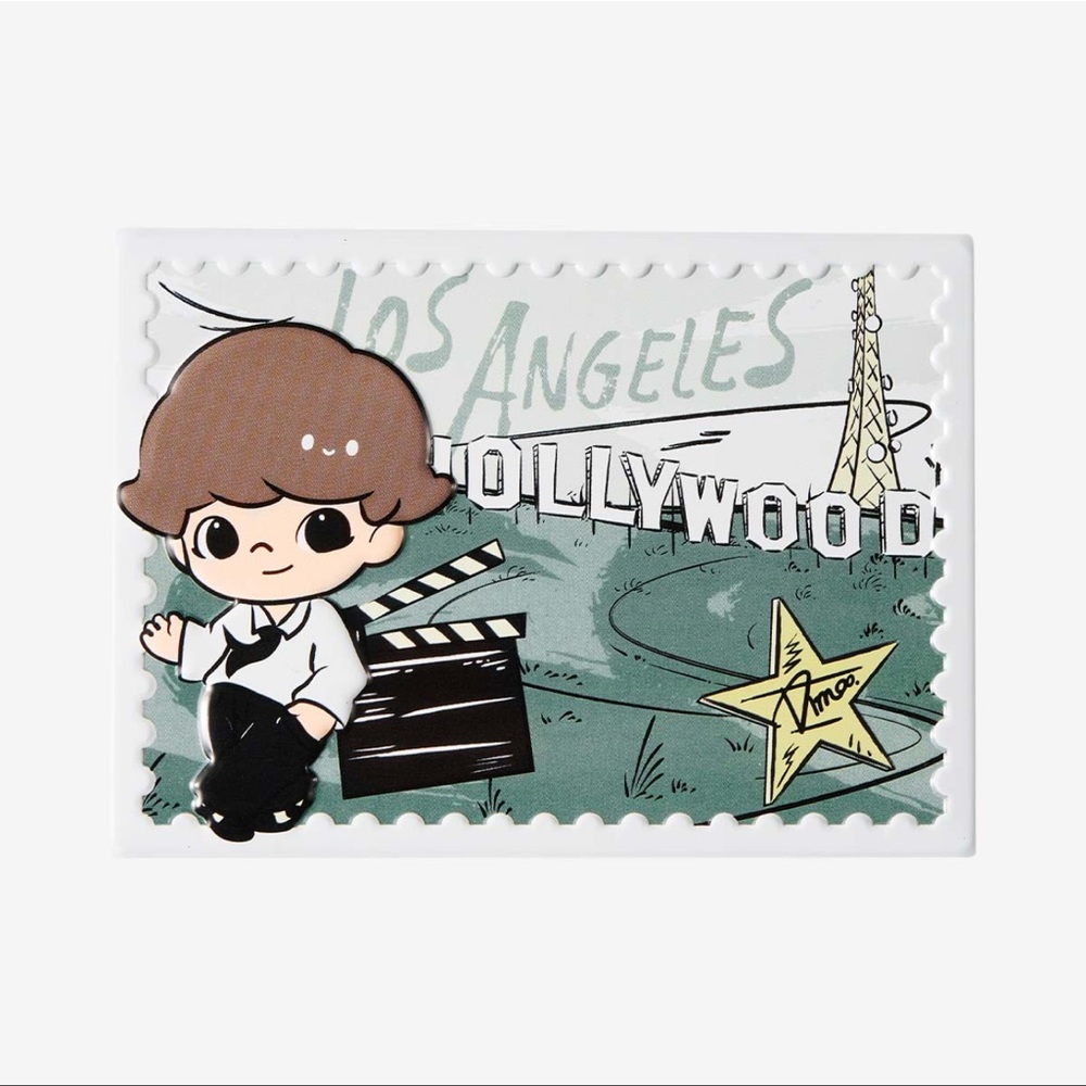 Pop Mart Dimoo’s Dimoo Holiday In The USA Series Fridge Magnet Los Angeles LA